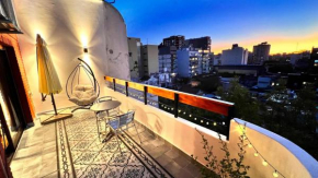 Luminoso Semipiso 2 Ambientes con Balcón Terraza